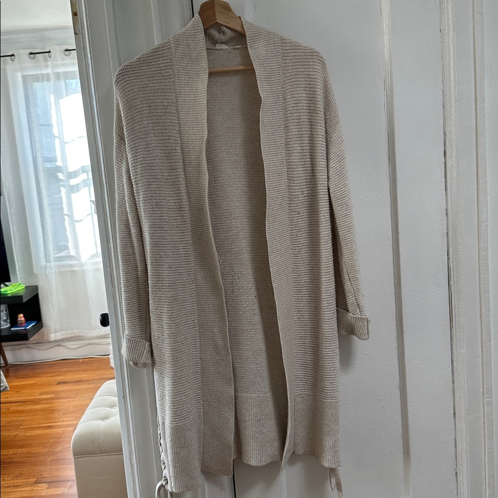 GAP Cream Knit Cardigan